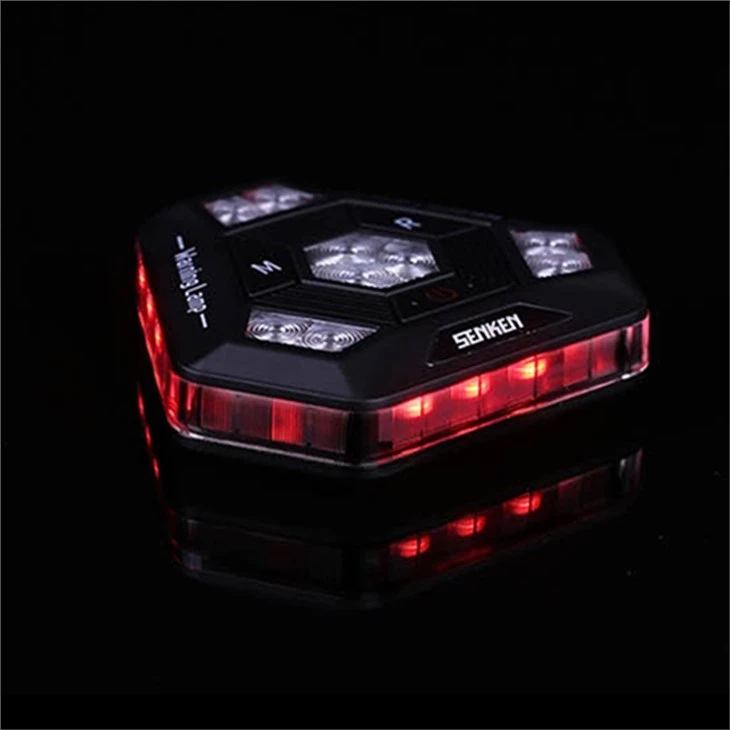 SENKEN 360 Degree Magnetic Police Led Road Flare Warning Light